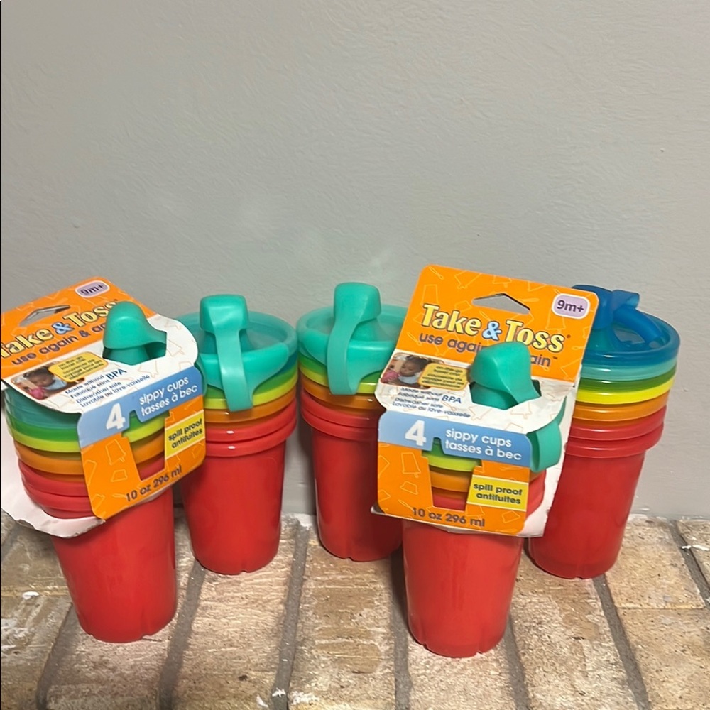 20 new sippy cups